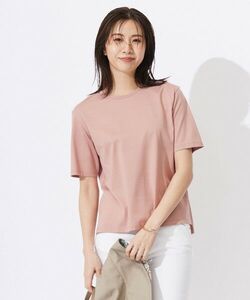 J.PRESS LADIES◆新品 ロゴ Tシャツ ローズピンク系 定価8910円 オンワード樫山◆sizeＭ