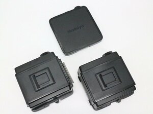 ●○MAMIYA RZ67 Pro II 120 フィルムバック ホルダー セット RZ67用 マミヤ○●021014002○●