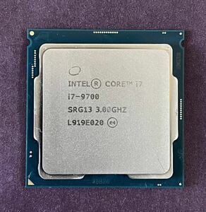 インテル Core i7-9700 プロセッサー 12M キャッシュ、最大 4.70 GHz