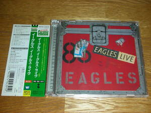 リマスター帯付２枚組◆イーグルス・ライブ　EAGLES LIVE