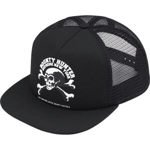 送料無料 黒 Supreme Bounty Hunter Mesh Back 5-Panel Cap Black 23FW シュプリーム バウンティーハンター メッシュキャップ 新品未使用