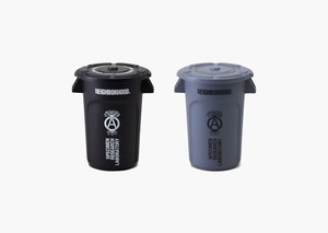 SRL . THOR / P - ROUND CONTAINER mini black & gray 350ml 2個 セット 新品即決 送料無料 国内正規 neighborhood コンテナ バケツ