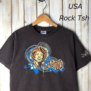 バンドT・ロックT USA古着 2004年 Jimi Hendrix ジミヘン Tシャツ M オールド ヴィンテージ アメリカ古着 ジミ・ヘンドリックス 00ｓ ●53