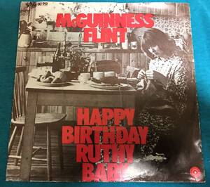 7”●McGuinness Flint / Happy Birthday Ruthy Baby GERオリジナル盤 1C 006-80 919