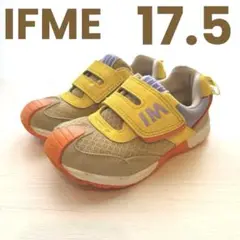 【IFME イフミー】イエロー　スニーカー 17.5cm