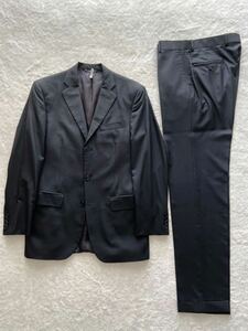 美品 USA製 Brooks Brothers size38REG ブラックスーツ ウールスーツ メンズ made in USA ブルックスブラザーズ テーラーメイド
