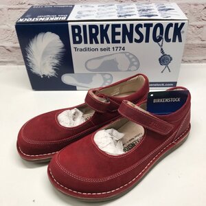 BIRKENSTOCK ビルケンシュトック ジューン 女の子 子供靴 キッズ シューズ サンダル JUNE レッド 34/220 22cm 241105SK510187