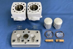 RZ350用 シリンダーセット+ピストンセット（無塗装）新品