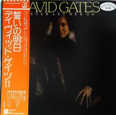 LP David Gates Never Let Her Go P8547EPROMO ELEKTRA /00260