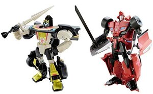 【中古】 トランスフォーマー TAVVS04 サイドスワイプ & ステッパー