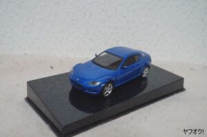 オートアート マツダ RX-8 1/43 ミニカー 青