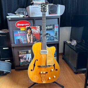 K.ヤイリ　P-2 カスタム　フルアコースティック　Fフォール　GRETSCH グレッチ　TV Jones