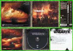 米国産MetalCore≪国内盤帯付CD≫UNEARTH(アンアース)/TheOncomingStorm♪AS I LAY DYING♪FLATLINED♪THE RED CHORD♪TRAP THEM♪MADBALL