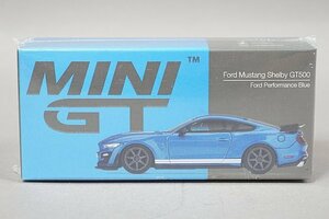 MINI GT / TSM 1/64 Ford フォード マスタング シェルビー GT500 フォード パフォーマンス ブルー (左ハンドル) MGT00268-L