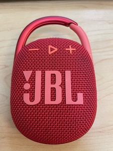 JBL CLIP4 スピーカー ポータブル Bluetooth レッド 赤 防水 動作確認 本体のみ