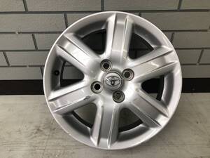 トヨタ iQ 純正 アルミホイール 15X5J 5J-15 4穴 PCD100 ＋45 ハブ径54 単品1本 【CO00075】