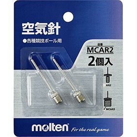 molten モルテン MCAR2 サッカー アクセサリー 空気針２本入り　各種競技ボール用