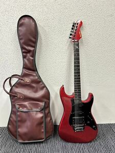 FERNANDES フェルナンデス エレキギター THE FUNCTION ORIGINAL CUSTOM BODY レッド　ソフトケース付き