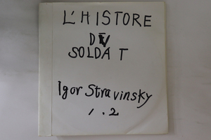 3discs 78RPM/SP Igor Stravinsky Lhistoire Du Soldat No.1 - No.6 J810810 COLUMBIA 12 /01500