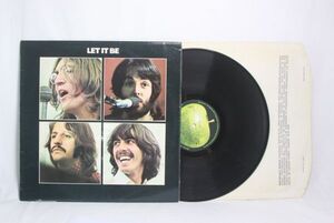 THE BEATLES LET IT BE UK版 オリジナルインナースリーブ PCS7096 STEREO