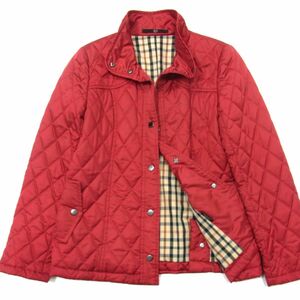 ☆DAKS ダックス キルティングジャケット レディース 中綿入り 裏チェック柄 1円スタート