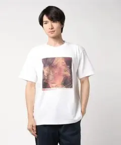 新品 Sync 河村康輔 グラフィックTシャツ 白 ALTERNATE  XXL