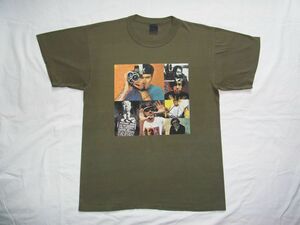 ☆ 80s90s USA製 ビンテージ タランティーノ キューブリック ティム・バートン ヒッチコック 他 映画監督 フォト Tシャツ sizeL ☆古着 OLD