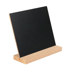 送料無料 卓上 ミニ黒板 15×13cm 厚さ0.3mm 5点セット メニューボード 案内 両面 テーブル番号 伝言板 掲示板 Q01