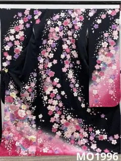 振袖 豪華 金駒 金彩 刺繍 紋意匠 身丈170cm