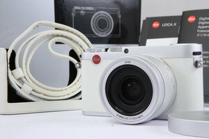 【 極美品 | 動作保証 】 LEICA X Typ113 ホワイトセット 【 国内50台のみの限定モデル | 予備バッテリー 追加付属 】