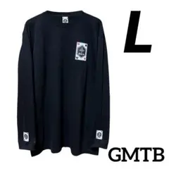 新品 GMTB ロングTシャツ ロンT 黒 トランプ L