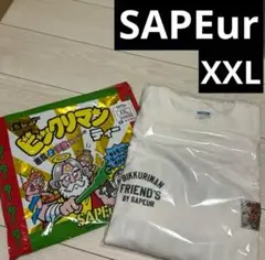 新品！SAPEur×ビックリマンコラボ ロンT XXL ネロ魔身 白