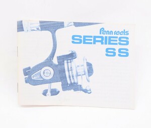 Penn reels SERIES SS　ペンリール　取扱説明書