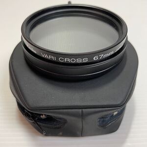 ◯E3 Kenko VARI CROSS バリ クロス フィルター 67mm ケンコー