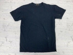 コムサデモード COMME CA DU MODE モード オールド レトロ 無地 半袖Tシャツ カットソー メンズ 日本製 2 黒