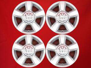 VW フォルクスワーゲン up! アップ! 純正 中古ホイール 4本 5J 14インチ PCD100 4穴 +35 ハブ57 1S0071494B aa14