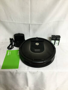 【北見市発】アイロボット iRobot ルンバ 980 2021年製 黒 掃除機 毛髪除去