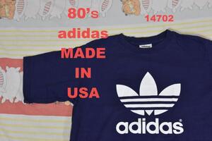 アディダス 80s Tシャツ 14702 USA製ビンテージ adidas