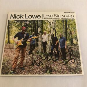 【サイン入り】nick lowe/love starvation ニック・ロウ