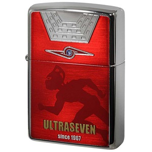 Zippo ジッポライター ウルトラセブン アニメ キャラ ULTRASEVEN 銀メッキ 80205