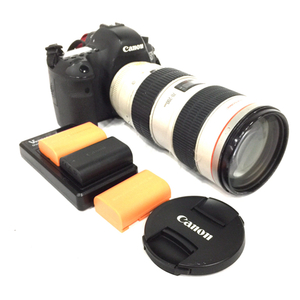 Canon EOS6D EF70-200mm F2.8L IS II 一眼レフ デジタルカメラ レンズ キャノン QR022-372