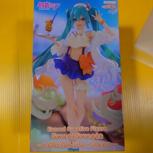 初音ミク フィギュア　 Exc∞d　 Creative　 Figure　SweetSweetsートロピカルジュースVer.ー