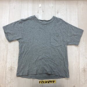 GAP ギャップ レディース ポケット付き コットン 半袖Tシャツ 小さいサイズ XS 杢グレー