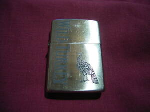 ZIPPO/ジッポー [WILD TURKEY/ワイルドターキー] 2001年製オイルライター 純正フリント６石付き