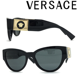 VERSACE ヴェルサーチェ ベルサーチ サングラス ブランド ブラック ちょいワル ちょい悪 0VE-4398-GB1-87