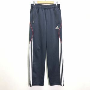 さまざまなスポーツシーンに◎【adidas】アディダス トラックパンツ ジャージ ランニング ウォーキング ジム 部屋着 ネイビー M /Y14869ii