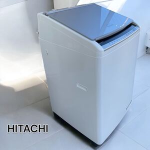 ●B HITACHI BW-DV90E ビートウォッシュ 縦型 洗濯乾燥機 2020年製 99リットル 9.0kg 中古 楽 洗濯機 現状渡し 現状品 簡易的な清掃済み