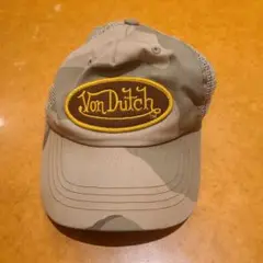 Von Dutch カモフラージュキャップ