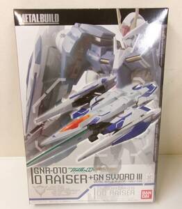 #s46【梱100】バンダイ METAL BUILD 機動戦士ガンダム00 オーライザー + GNソードⅢ 輸送箱付