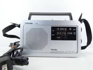 ★☆東芝 FM/AMポータブルラジオ TY-HR1 動作品 ACコード付き☆★